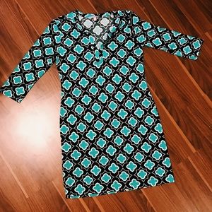 Banana Republic 1/4 sleeve shift dress